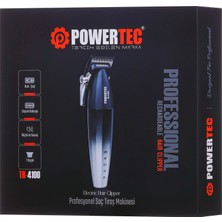 Powertec TR-4100 Profesyonel Usb Şarjlı Saç Sakal Tıraş Makinesi