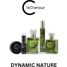 Cle D'Amour DYNAMIC NATURE (Turunçgil/Baharat) Men - Erkek Parfüm 100 ml - Vegan