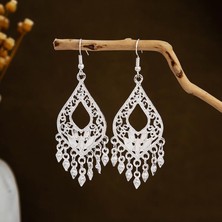 Sysdjon Miao Küpeleri, Etnik Azınlık Turistik Küpeleri, Bohem Uzun Yapraklı Püskül Küpeler (Yurt Dışından)