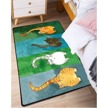 Chilai Home Gatto Carino Dekoratif Halı Djt 120 x 180