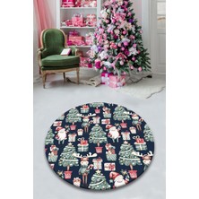 Chilai Home Cekove Çap Dekoratif Halı Djt 100 x 100