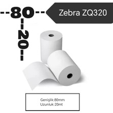 Zebra ZQ320 Termal Rulo 80MMX20MT