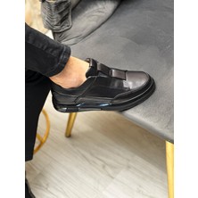 BLACK CEKEL 0496 HAKİKİ DERİ ERKEK SNEAKER SİYAH