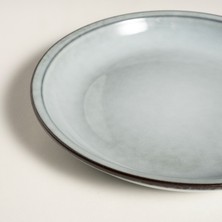 Zsa Zsa Zsu Lılıng Stoneware Pasta Tabağı 20 cm Mavi