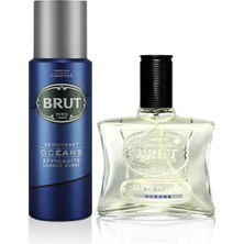 Brut Oceans Erkek Bakım Seti Parfüm Edt 100 ml, Deodorant 200 ml