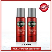 Attraction Erkek Deodorant 200 ml X2 Adet