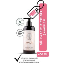 Garage Organics Super Wash 400 ml | Sülfatsız Bitkisel Şampuan | Keratin Bakıma Uygun