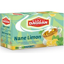 Günvit Dağdan Nane Limon Kutu Natürel Sallama Poşet Çay 20'li