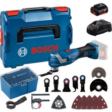 Bosch Gop 18V-34 1 x 4 Ah Akülü Çok Amaçlı Kesici Makine 16 Parça Aksesuarlı