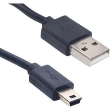 Leonpro 5 Metre Mini USB Kablo 5 Metre Araç Kamera Kablosu 5 Metre Navigasyon Kablosu
