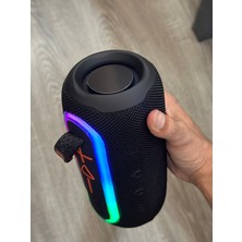 Adonis Boom Box Bluetooth Hoparlör Taşınabilir 3D Surround Bass Rgb Işık 4000MAH Pil IPX67 Aux