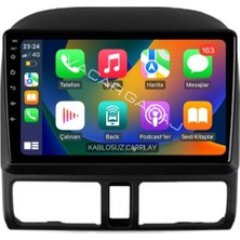 Navecron Honda Cr-V 2002-07 Uyumlu Androıd Multimedya Gerçek 2/32 Kablosuz Carplay Geri Görüş Kameralı