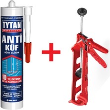 Tytan Professional Anti Küf Nötr Silikon 280 ml Şeffaf + Silikon Tabancası