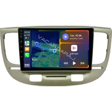 Navecron Kıa Rıo 2006-11 Uyumlu Androıd Multimedya Gerçek 2/32 Kablosuz Carplay Geri Görüş Kameralı