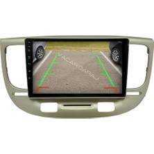 Navecron Kıa Rıo 2006-11 Uyumlu Androıd Multimedya Gerçek 2/32 Kablosuz Carplay Geri Görüş Kameralı