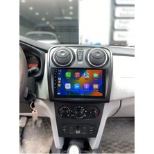 Navecron Dacıa Sandero 2013-20 Uyumlu Androıd Multimedya Gerçek 2/32 Kablosuz Carplay Geri Görüş Kameralı