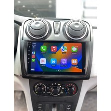 Navecron Dacıa Sandero 2013-20 Uyumlu Androıd Multimedya Gerçek 2/32 Kablosuz Carplay Geri Görüş Kameralı