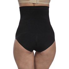 Elilom Meri Slip Yüksek Bel Korse Shapewear Push Up Etkili Göbek Alt ve Üst Düzleştirici