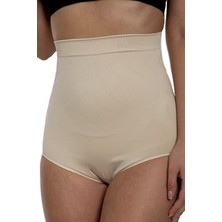 Elilom Meri Slip Yüksek Bel Korse Shapewear Push Up Etkili Göbek Alt ve Üst Düzleştirici