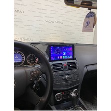 Navecron Mercedes C Seri W204 2007-11 Uyumlu Androıd Multimedya Gerçek 2/32 Kablosuz Carplay Geri Görüş Kmr