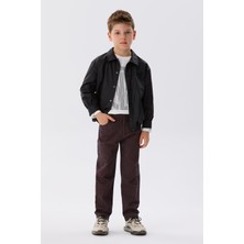 Nebbati Bg Store Erkek Çocuk Çizgili Pantolon