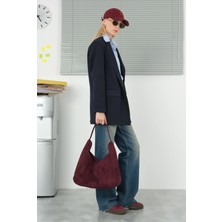 HE-QA Klasik Blazer Ceket Koyu Lacivert