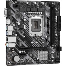 Asrock H610M-HVS/M.2 R2.0 Ddr4 HDMI Pcıe 4.0 1700P Matx Anakart