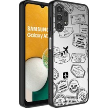 ZORE Galaxy A32 4g Kılıf Aynalı Desenli Kamera Korumalı Parlak Zore Mirror Kapak-Seyahat