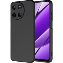 ZORE Realme 11 4g Kılıf Zore Mara Laaakan Kapak-Siyah