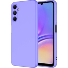 ZORE Galaxy A55 Kılıf Zore Mara Laaakan Kapak-Lila
