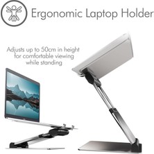 Daytona DYT-802 Aluminyum Ergonomik Ayarlanabiliir Macbook Notebook Standı