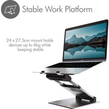 Daytona DYT-802 Aluminyum Ergonomik Ayarlanabiliir Macbook Notebook Standı