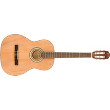 Fender FA-25N Ceviz Klavye Naturel 3/4 Klasik Gitar