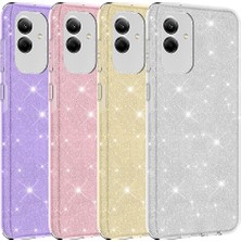 ZORE Galaxy A04 Kılıf Zore Shining Silikon-Mor