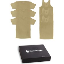 Cnt Asker Er Atlet Fanila 6'lı İç Çamaşır Takımı Özel Ambalaj Kutusunda