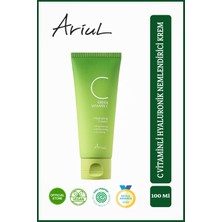 Ariul Green C Vitaminli Yüz Kremi 100 ml|Nemlendirici, Ton Eşitleyici|5 Seramid, 8 Hyalüronik Asit