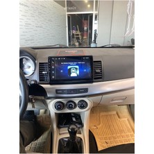 Navecron Mıtsubıshı Lancer 2008+ Uyumlu Androıd Multimedya Gerçek 2/32 Kablosuz Carplay Geri Görüş Kameralı