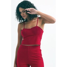 Sense Gloplu Simli Pukuro Abiye Büstiyer | BUST35453