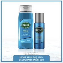 Sport Style Erkek Bakım Seti Deodorant 200 Ml, Duş Jeli 500 ml