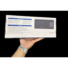 Adonis Bluetooh Wıreless Keyboard Siyah Touchpad Kablosuz ' Android ve iPad Tablet Pc Uyumlu