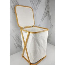 Panalı B9035 Bambu Camasır Sepetı