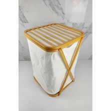 Panalı B9035 Bambu Camasır Sepetı