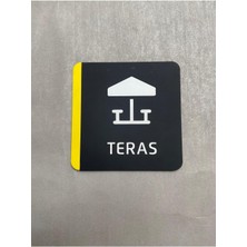 Yönline Colour Seri Teras Uyarı Levhası