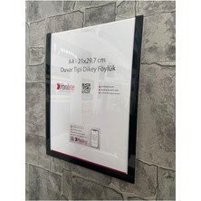 Yönline A4 Kolay Değiştirilebilir Duvar ve Kapı Tipi Pleksi Föylük