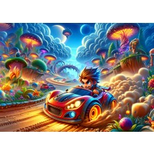 Art Puzzle Art Çocuk Afacan Yarışçı 100 Parça Puzzle