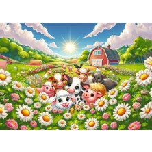 Art Puzzle Art Çocuk Günaydın Fotoğrafı 50 Parça Puzzle