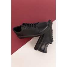 Gondol  Deri Rahat Günlük Ayakkabı PKR.909 - Siyah - 36