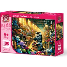 Art Puzzle Art Çocuk Oyuncak Fabrikası 100 Parça Puzzle