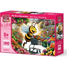 Art Puzzle Art Çocuk Bal Arısı Alışverişte 100 Parça Puzzle