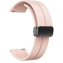 Apsuwa Xiaomi Redmi Watch 5 Lite Kordon Kayış D-Buckle Mıknatıslı Silikon 22/jku